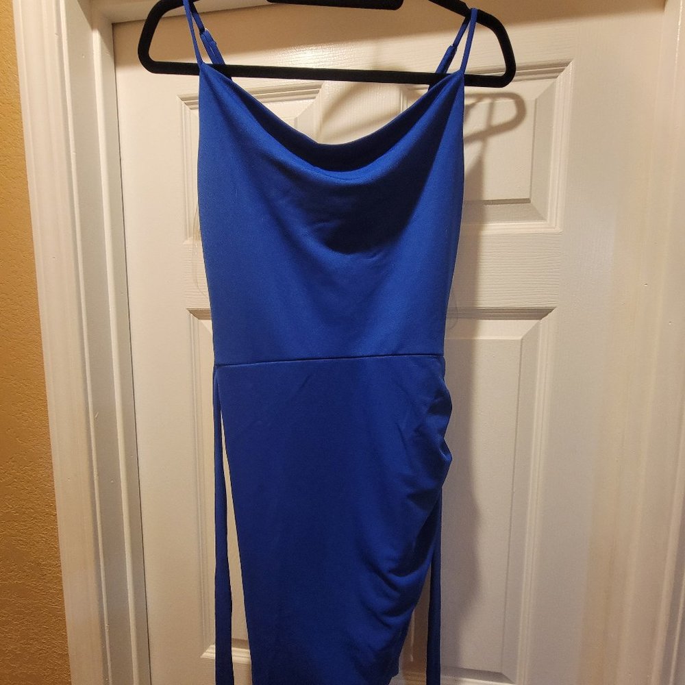 Navy blue dress